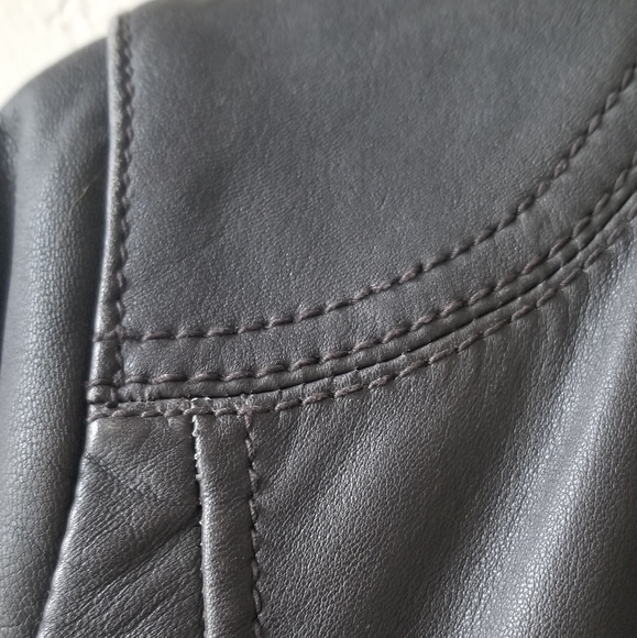Marc New York Cropped Leather Jacket *SOLD* - Picture 6 of 6
